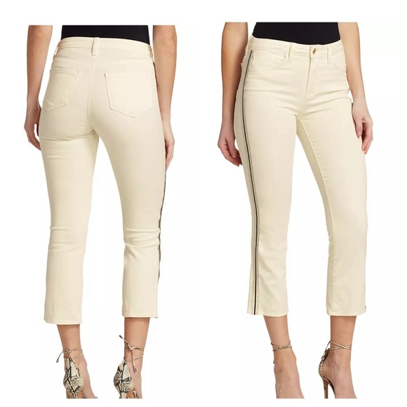 L'AGENCE Nadia Side-Tape Jeans (J3) - Picture 1 of 11